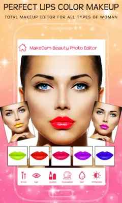 Beauty Photo Editor Makeup android App screenshot 6